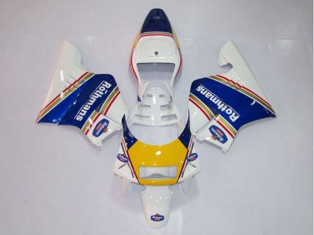 1994-1996 Yellow White Blue Honda NSR250 MC28 P4 Replacement Motorcycle Fairings Canada