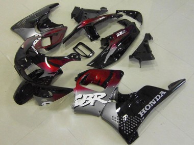 1996-1997 Red Black Silver Honda CBR900RR 893 Bike Fairing Kit Canada