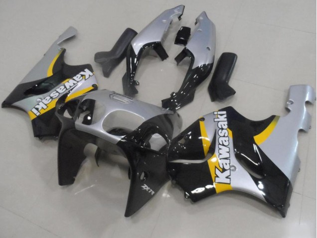 1996-2003 Silver and Black Kawasaki ZX7R Motorcylce Fairings Canada 1996-2003 Silver and Black Kawasaki ZX7R Motorcylce Fairings Canada