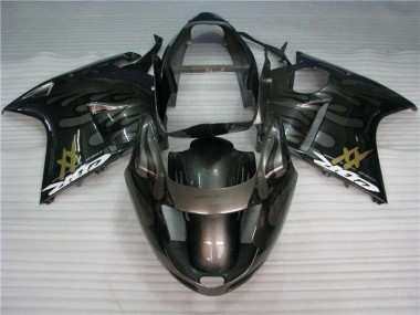 1996-2007 Black Honda CBR1100XX Motorcycle Fairings Kit Canada