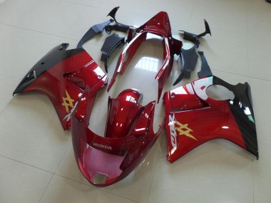 1996-2007 Candy Red Black OEM Style Honda CBR1100XX Motorcycle Fairings Canada