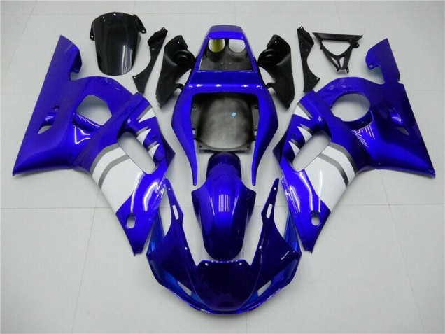 1998-2002 Blue White Yamaha YZF R6 Motorcycle Fairings Kits Canada 1998-2002 Blue White Yamaha YZF R6 Motorcycle Fairings Kits Canada