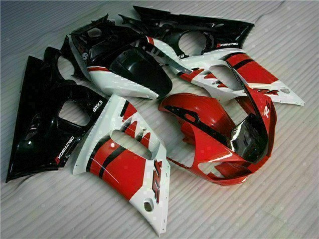 1998-2002 Red Black Yamaha YZF R6 Motorcycle Bodywork Canada 1998-2002 Red Black Yamaha YZF R6 Motorcycle Bodywork Canada