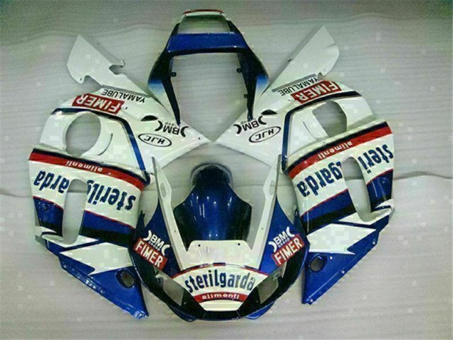 1998-2002 Blue White Yamaha YZF R6 Motorcycle Fairings Kit Canada 1998-2002 Blue White Yamaha YZF R6 Motorcycle Fairings Kit Canada