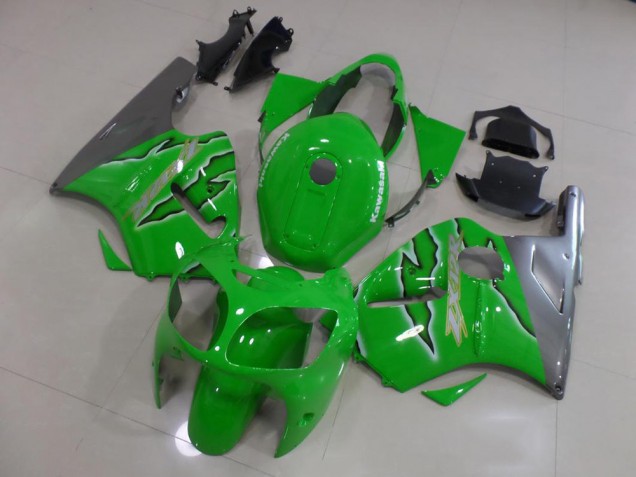 2000-2001 Green Flame Kawasaki ZX12R Bike Fairings Canada 2000-2001 Green Flame Kawasaki ZX12R Bike Fairings Canada