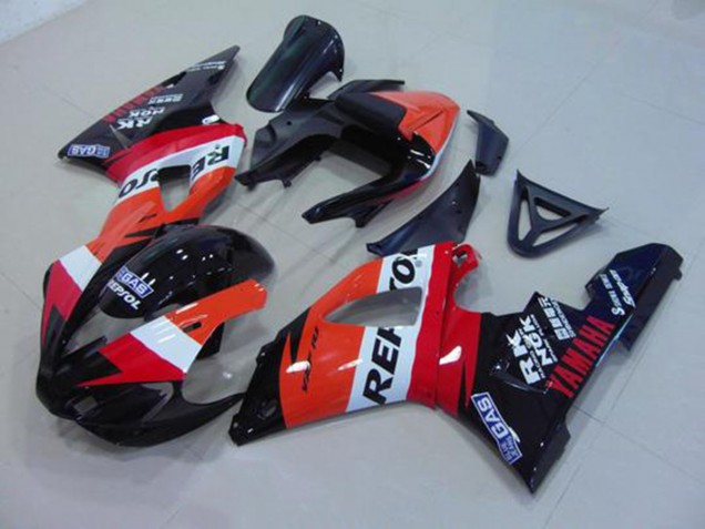 2000-2001 Repsol Yamaha YZF R1 Bike Fairing Kit Canada 2000-2001 Repsol Yamaha YZF R1 Bike Fairing Kit Canada