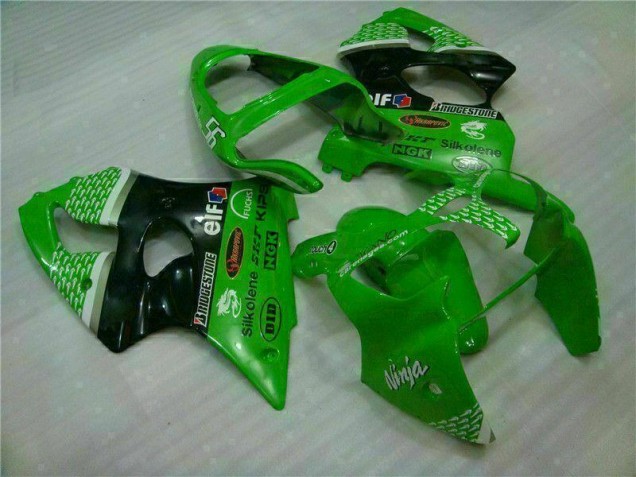 2000-2002 Green Black Kawasaki ZX6R Motor Bike Fairings Canada