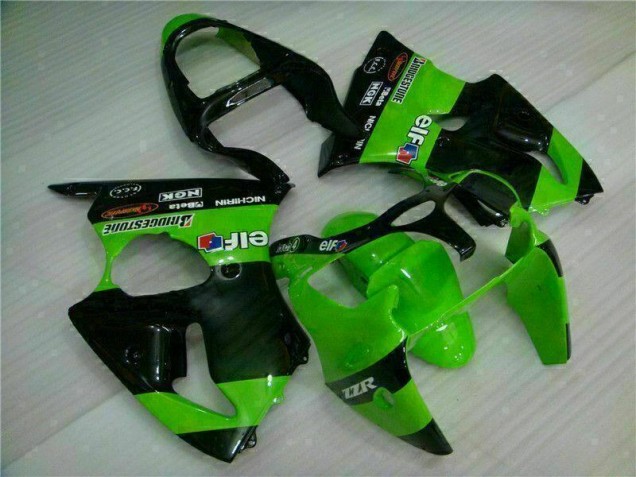 2000-2002 Green Kawasaki ZX6R Motorbike Fairing Kits Canada 2000-2002 Green Kawasaki ZX6R Motorbike Fairing Kits Canada