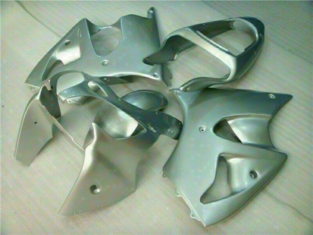 2000-2002 Silver Kawasaki ZX6R Replacement Fairings Canada 2000-2002 Silver Kawasaki ZX6R Replacement Fairings Canada