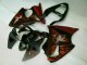 2000-2002 Black Red Flame Kawasaki ZX6R Motorcycle Fairing Kits Canada
