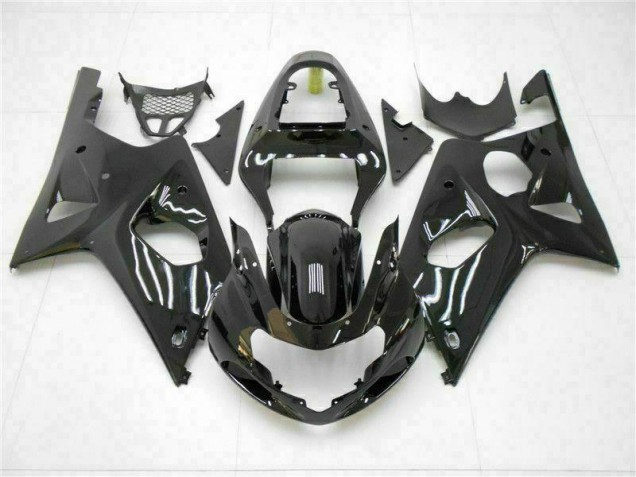 2000-2002 Glossy Black Suzuki GSXR 1000 Motorbike Fairing Canada 2000-2002 Glossy Black Suzuki GSXR 1000 Motorbike Fairing Canada