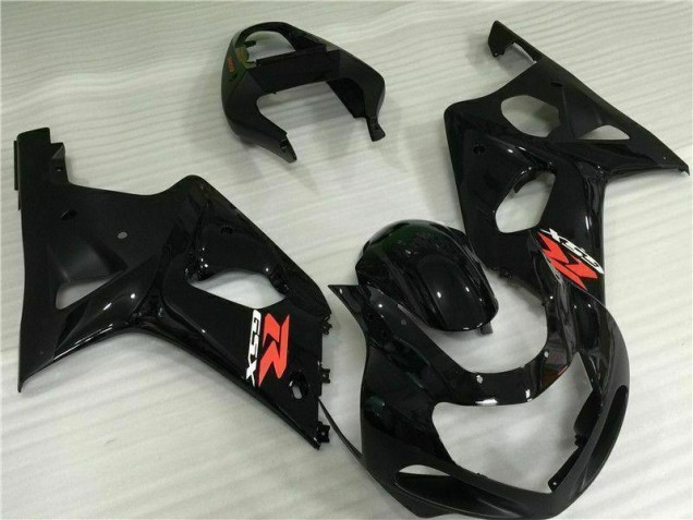 2000-2002 Black Suzuki GSXR 1000 Motorcylce Fairings Canada 2000-2002 Black Suzuki GSXR 1000 Motorcylce Fairings Canada