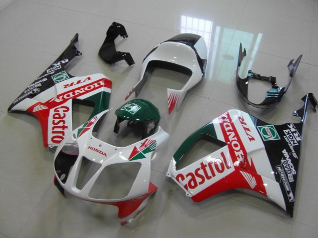 2000-2006 Castrol Honda VTR1000 Motorcycle Fairings Kit Canada