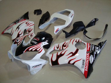2001-2003 White Flame Honda CBR600 F4i Motorcylce Fairings Canada