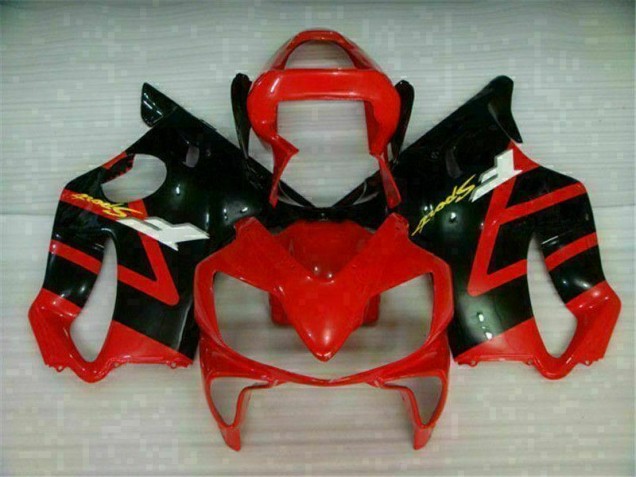2001-2003 Red Black Honda CBR600 F4i Motorcycle Fairings Kits Canada