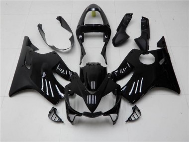 2001-2003 Glossy Black Honda CBR600 F4i Motorbike Fairing Kits Canada