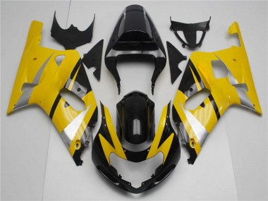 2001-2003 Yellow Black Suzuki GSXR 600/750 Bike Fairings Canada