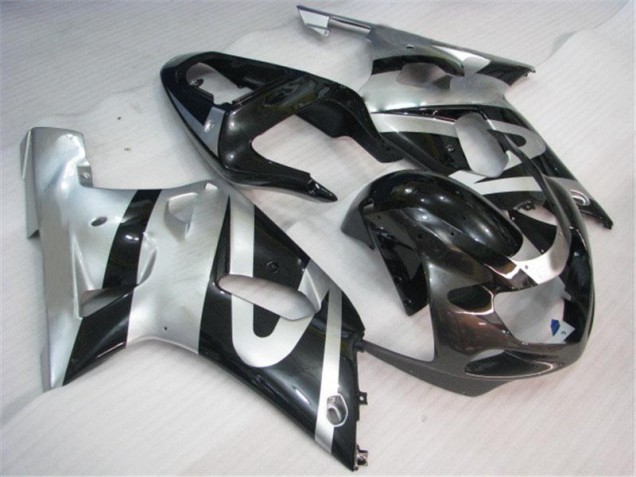 2001-2003 Silver Black Suzuki GSXR 600/750 Bike Fairings Canada