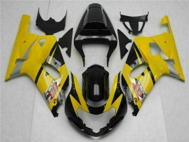 2001-2003 Yellow Suzuki GSXR 600/750 Replacement Motorcycle Fairings Canada