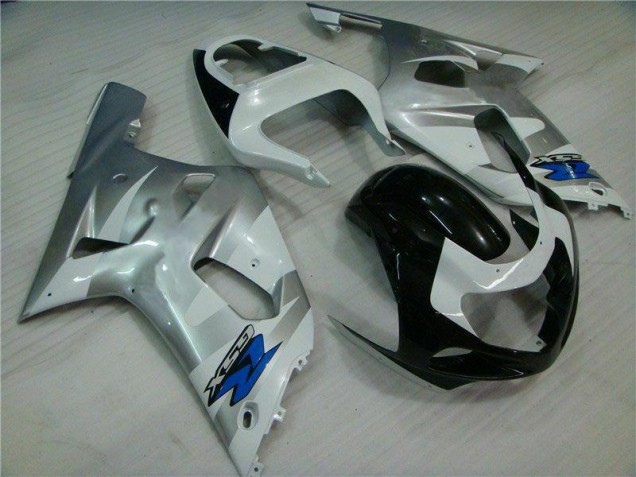 2001-2003 Silver Black Suzuki GSXR 600/750 Motorbike Fairing Kits Canada 2001-2003 Silver Black Suzuki GSXR 600/750 Motorbike Fairing Kits Canada