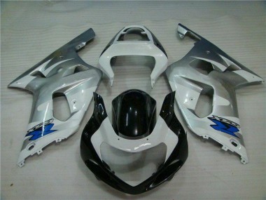 2001-2003 Silver Black Suzuki GSXR 600/750 Motorbike Fairing Kits Canada