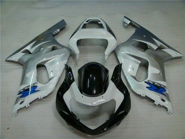2001-2003 Silver Black Suzuki GSXR 600/750 Motorbike Fairing Kits Canada 2001-2003 Silver Black Suzuki GSXR 600/750 Motorbike Fairing Kits Canada
