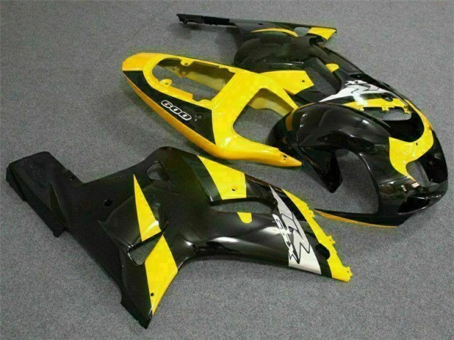 2001-2003 Yellow Black Suzuki GSXR 600/750 Motorcycle Replacement Fairings Canada
