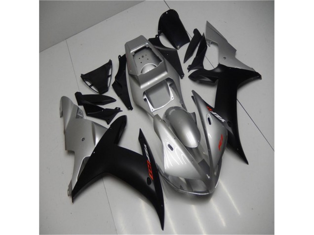 2002-2003 Silver Black Yamaha YZF R1 Motorbike Fairings Canada 2002-2003 Silver Black Yamaha YZF R1 Motorbike Fairings Canada