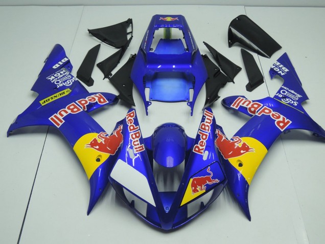 2002-2003 Red Bull Yamaha YZF R1 Motorcycle Fairing Canada 2002-2003 Red Bull Yamaha YZF R1 Motorcycle Fairing Canada