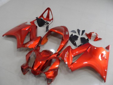 2002-2013 Red Honda VFR800 Bike Fairing Kit Canada