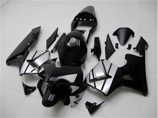 2003-2004 Black Silver Honda CBR600RR Bike Fairing Canada
