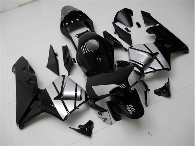 2003-2004 Black Silver Honda CBR600RR Bike Fairing Canada