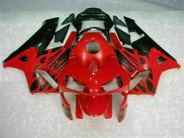 2003-2004 Red Black Honda CBR600RR Motorbike Fairing Kits & Bodywork Canada