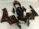 2003-2004 Black Red Honda CBR600RR Replacement Motorcycle Fairings Canada