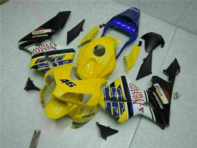 2003-2004 Yellow Honda CBR600RR Motorcyle Fairings Canada