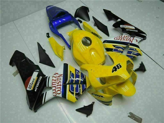 2003-2004 Yellow Honda CBR600RR Motorcyle Fairings Canada