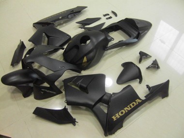 2003-2004 Matte Black Gold Honda CBR600RR Motorbike Fairings Canada