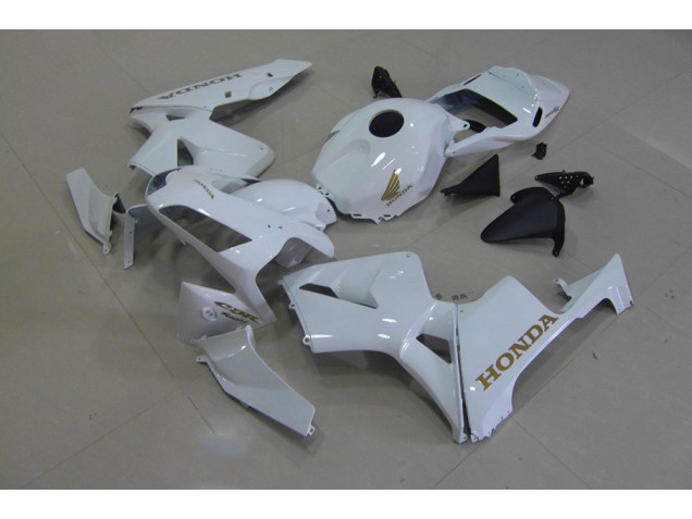 2003-2004 White Gold Honda CBR600RR Replacement Fairings Canada 2003-2004 White Gold Honda CBR600RR Replacement Fairings Canada