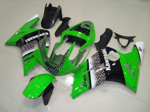 2003-2004 Green Nakano Kawasaki ZX6R Replacement Motorcycle Fairings Canada