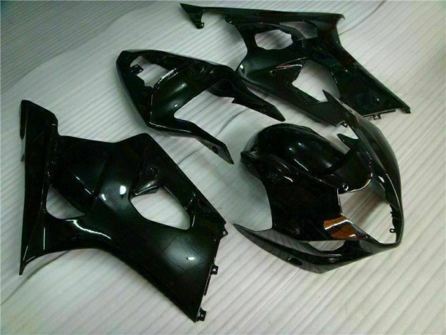 2003-2004 Glossy Black Suzuki GSXR 1000 Motorcylce Fairings Canada