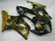 2003-2004 Gold Black Suzuki GSXR 1000 Motorcycle Fairing Kit Canada