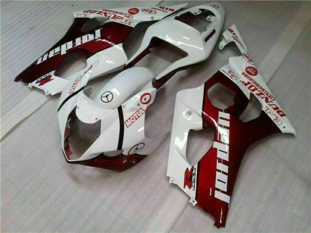 2003-2004 Red White Suzuki GSXR 1000 Motorcycle Bodywork Canada