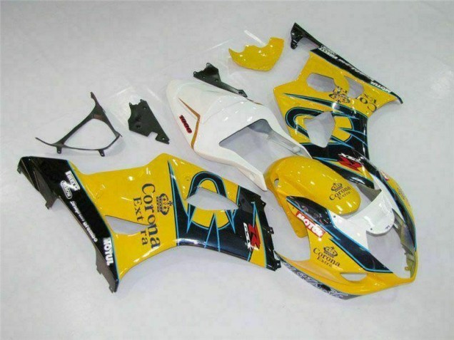 2003-2004 Yellow Suzuki GSXR 1000 Moto Fairings Canada