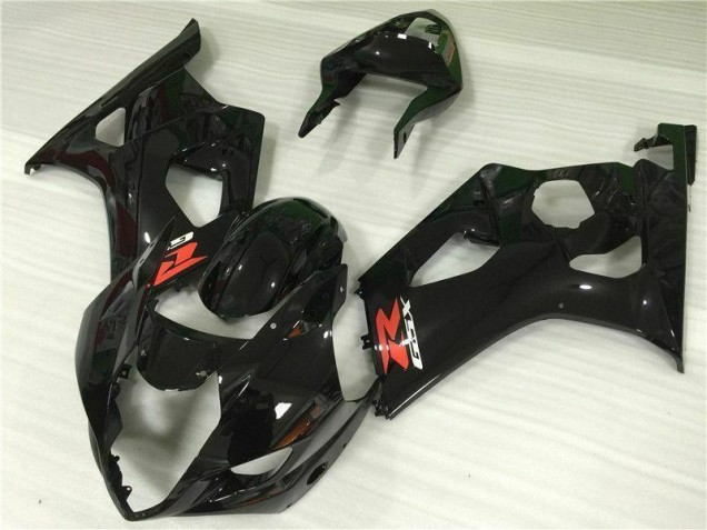 2003-2004 Glossy Black Suzuki GSXR 1000 Motor Fairings Canada