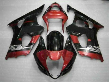 2003-2004 Red Black Suzuki GSXR 1000 Motorcycle Fairing Kits Canada