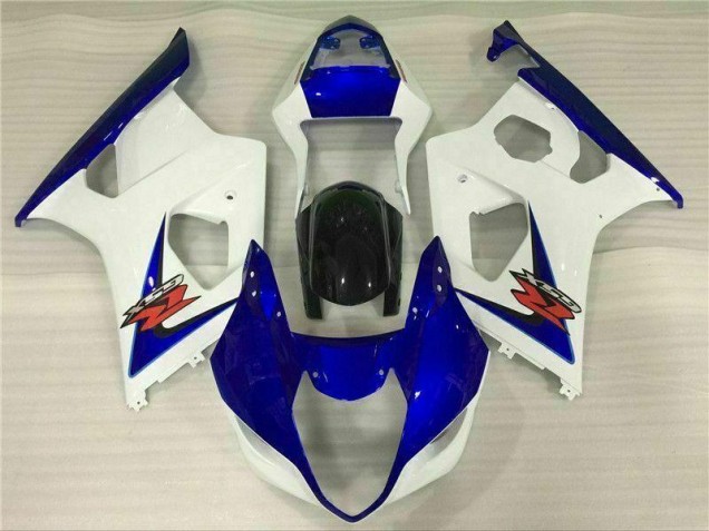 2003-2004 White Blue Suzuki GSXR 1000 Bike Fairings Canada 2003-2004 White Blue Suzuki GSXR 1000 Bike Fairings Canada