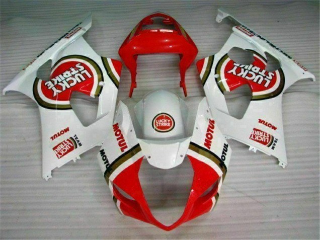 2003-2004 Red White Suzuki GSXR 1000 Motorbike Fairing Kits Canada 2003-2004 Red White Suzuki GSXR 1000 Motorbike Fairing Kits Canada