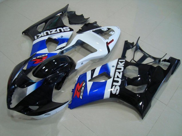 2003-2004 Black Blue White Suzuki GSXR 1000 Motorcycle Fairing Kit Canada