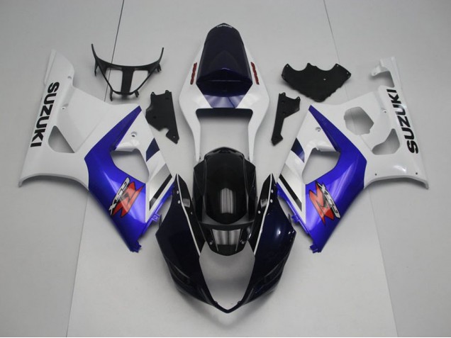 2003-2004 Dark Blue Front and Blue Suzuki GSXR 1000 Motorcycle Replacement Fairings Canada