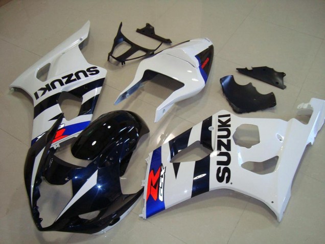2003-2004 Dark Blue White Suzuki GSXR 1000 Replacement Fairings Canada 2003-2004 Dark Blue White Suzuki GSXR 1000 Replacement Fairings Canada